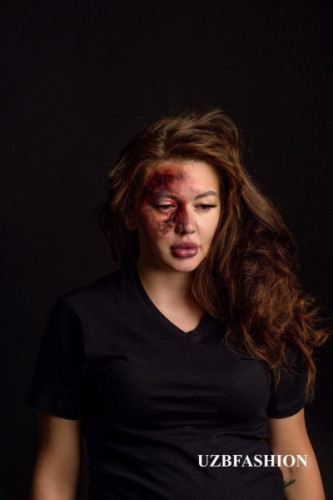 Фото против насилия: известные девушки Ташкента приняли участие в специальном проекте (фото)