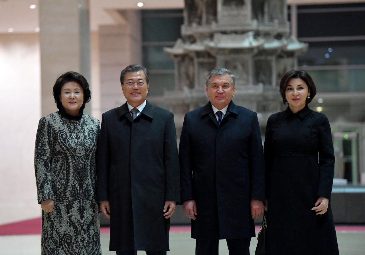 Зироатхон махмудовна хошимова. Жена президента Шавкат Мирзияев. Дочь президента Южной Кореи Мун Дахе.