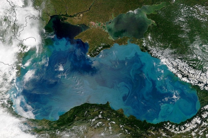 Черное море с космоса